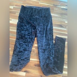 Crushed velvet Leggings